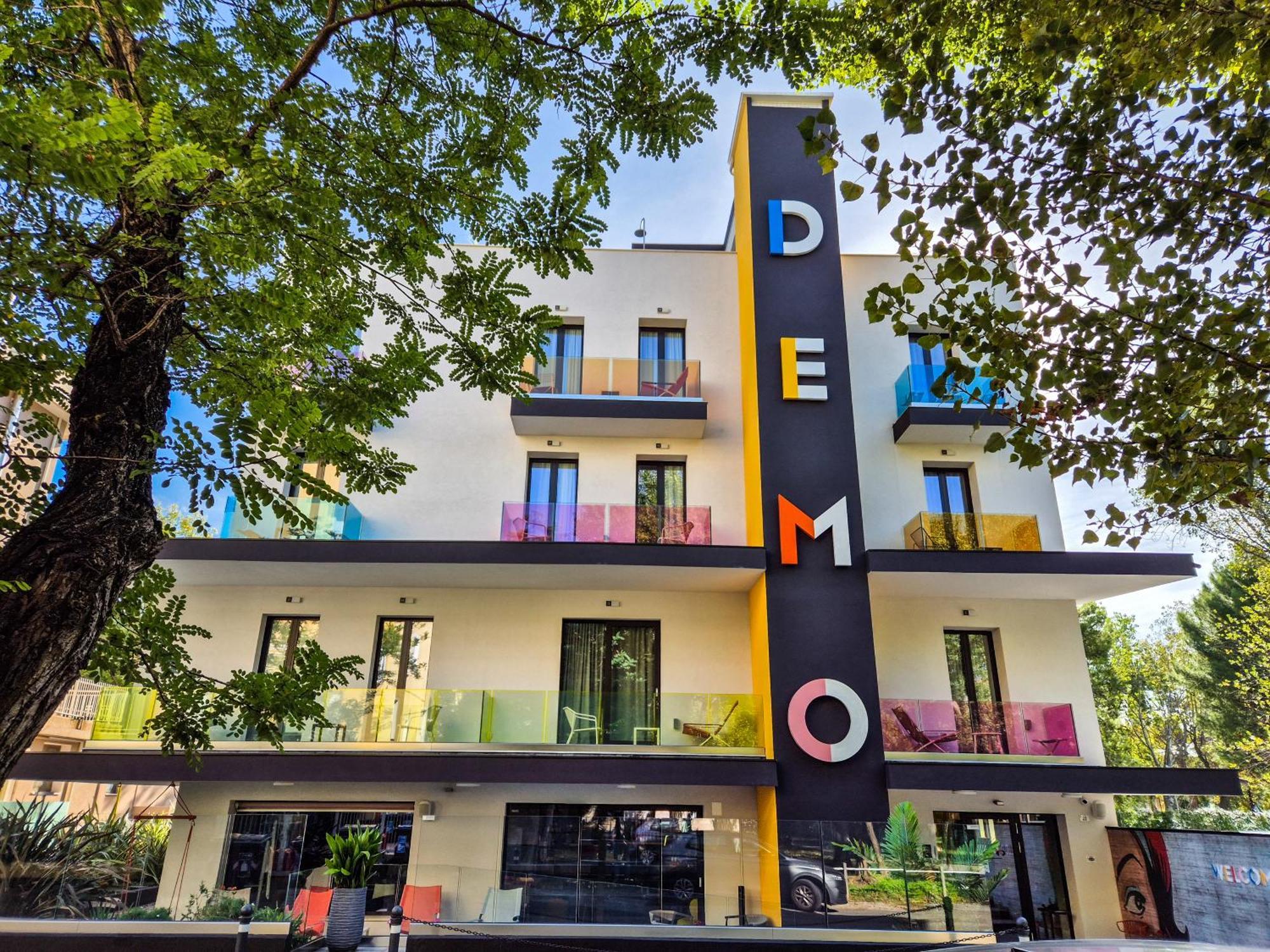 Demo Hotel Design Emotion Rimini Exterior foto